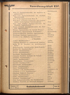 Verordnungsblatt des Reichsstudentenführers 19410915 Seite: 39