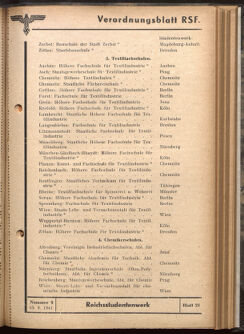 Verordnungsblatt des Reichsstudentenführers 19410915 Seite: 41