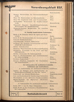 Verordnungsblatt des Reichsstudentenführers 19410915 Seite: 47