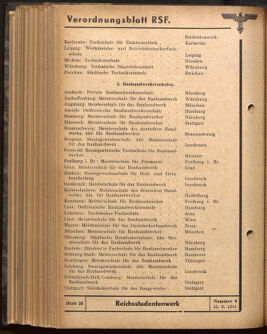 Verordnungsblatt des Reichsstudentenführers 19410915 Seite: 52