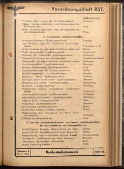 Verordnungsblatt des Reichsstudentenführers 19410915 Seite: 53