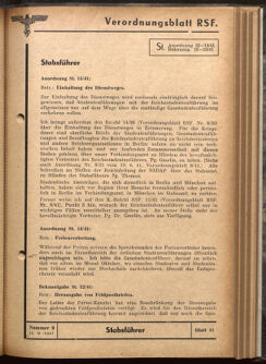 Verordnungsblatt des Reichsstudentenführers 19410915 Seite: 9