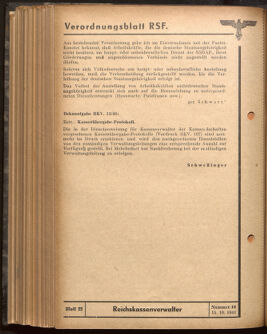 Verordnungsblatt des Reichsstudentenführers 19411015 Seite: 14