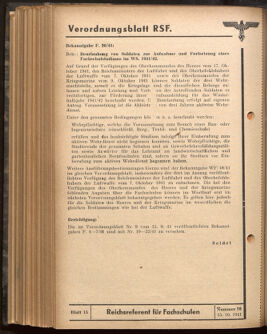 Verordnungsblatt des Reichsstudentenführers 19411015 Seite: 24