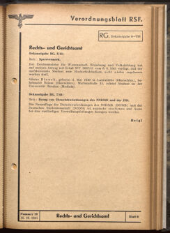 Verordnungsblatt des Reichsstudentenführers 19411015 Seite: 27