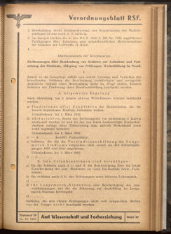 Verordnungsblatt des Reichsstudentenführers 19411015 Seite: 47