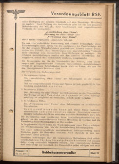 Verordnungsblatt des Reichsstudentenführers 19411115 Seite: 13