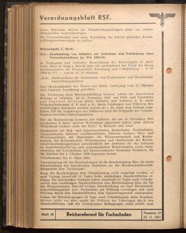 Verordnungsblatt des Reichsstudentenführers 19411115 Seite: 16