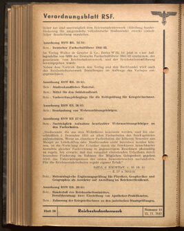 Verordnungsblatt des Reichsstudentenführers 19411115 Seite: 42