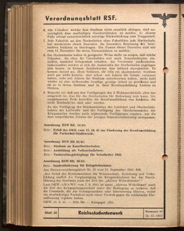 Verordnungsblatt des Reichsstudentenführers 19411115 Seite: 48