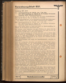 Verordnungsblatt des Reichsstudentenführers 19411115 Seite: 8