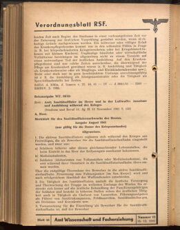 Verordnungsblatt des Reichsstudentenführers 19411215 Seite: 18