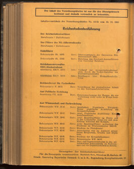 Verordnungsblatt des Reichsstudentenführers 19411215 Seite: 2