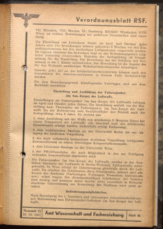 Verordnungsblatt des Reichsstudentenführers 19411215 Seite: 21