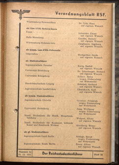 Verordnungsblatt des Reichsstudentenführers 19411215 Seite: 5