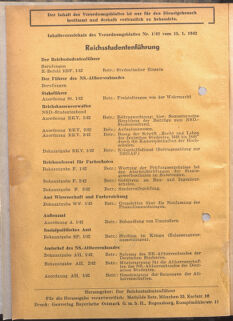 Verordnungsblatt des Reichsstudentenführers 19420115 Seite: 2