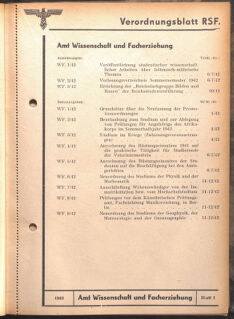 Verordnungsblatt des Reichsstudentenführers 19420115 Seite: 23