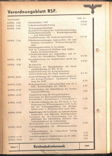 Verordnungsblatt des Reichsstudentenführers 19420115 Seite: 36