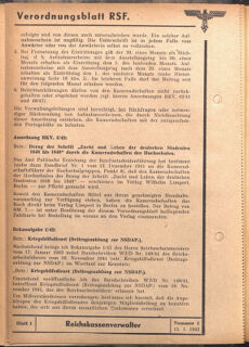 Verordnungsblatt des Reichsstudentenführers 19420115 Seite: 56