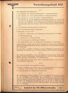 Verordnungsblatt des Reichsstudentenführers 19420115 Seite: 81