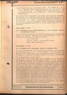 Verordnungsblatt des Reichsstudentenführers 19420305 Seite: 11