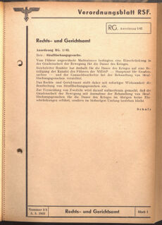 Verordnungsblatt des Reichsstudentenführers 19420305 Seite: 23