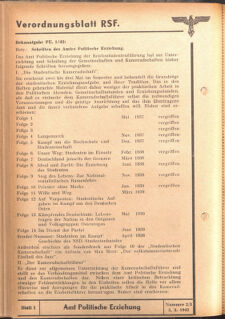 Verordnungsblatt des Reichsstudentenführers 19420305 Seite: 26