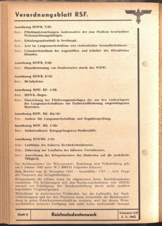 Verordnungsblatt des Reichsstudentenführers 19420305 Seite: 39