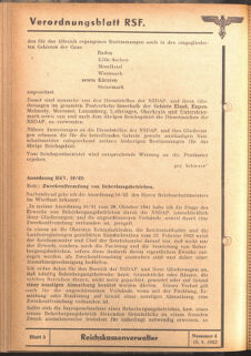 Verordnungsblatt des Reichsstudentenführers 19420415 Seite: 16