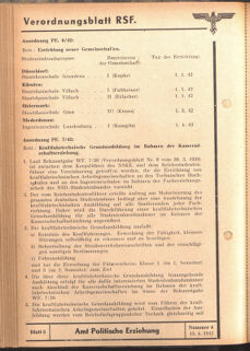 Verordnungsblatt des Reichsstudentenführers 19420415 Seite: 34