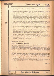 Verordnungsblatt des Reichsstudentenführers 19420415 Seite: 35