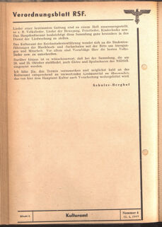 Verordnungsblatt des Reichsstudentenführers 19420415 Seite: 38