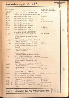 Verordnungsblatt des Reichsstudentenführers 19420415 Seite: 56