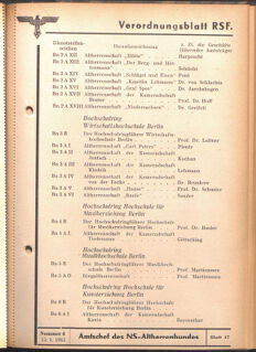 Verordnungsblatt des Reichsstudentenführers 19420415 Seite: 61