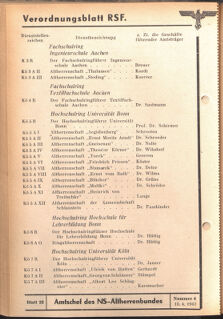 Verordnungsblatt des Reichsstudentenführers 19420415 Seite: 72