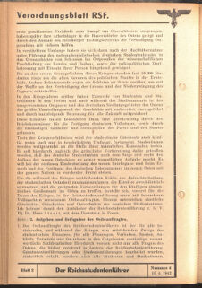 Verordnungsblatt des Reichsstudentenführers 19420415 Seite: 8