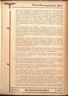 Verordnungsblatt des Reichsstudentenführers 19420415 Seite: 9