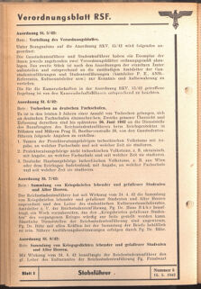 Verordnungsblatt des Reichsstudentenführers 19420515 Seite: 12