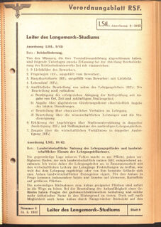 Verordnungsblatt des Reichsstudentenführers 19420515 Seite: 23