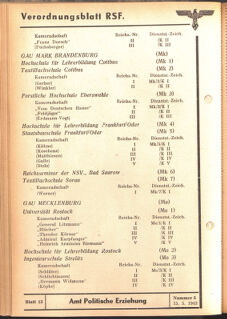 Verordnungsblatt des Reichsstudentenführers 19420515 Seite: 44