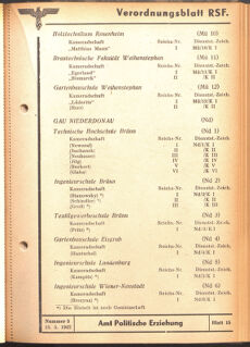 Verordnungsblatt des Reichsstudentenführers 19420515 Seite: 47