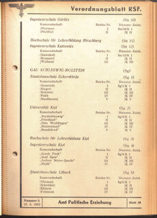 Verordnungsblatt des Reichsstudentenführers 19420515 Seite: 55