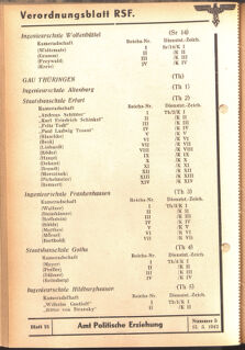 Verordnungsblatt des Reichsstudentenführers 19420515 Seite: 60