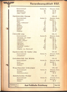 Verordnungsblatt des Reichsstudentenführers 19420515 Seite: 61