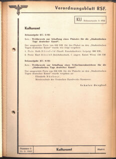 Verordnungsblatt des Reichsstudentenführers 19420515 Seite: 69