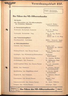 Verordnungsblatt des Reichsstudentenführers 19420515 Seite: 7