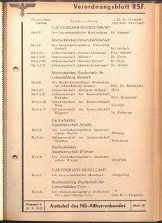 Verordnungsblatt des Reichsstudentenführers 19420515 Seite: 73