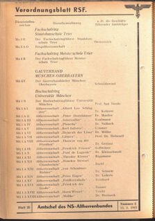 Verordnungsblatt des Reichsstudentenführers 19420515 Seite: 74