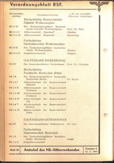 Verordnungsblatt des Reichsstudentenführers 19420515 Seite: 76