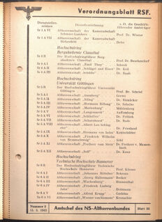 Verordnungsblatt des Reichsstudentenführers 19420515 Seite: 89